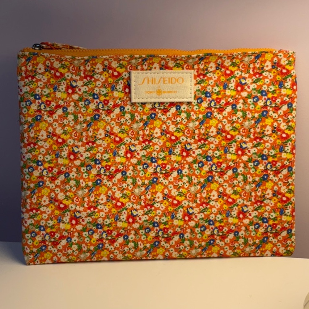 SHISEIDO X TORY BURCH  Floral Bag